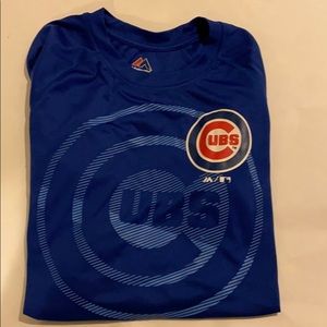 Cubs youth long sleeve tee